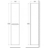 Шкаф подвесной BELBAGNO ACQUA-1600-2A-SC-RR